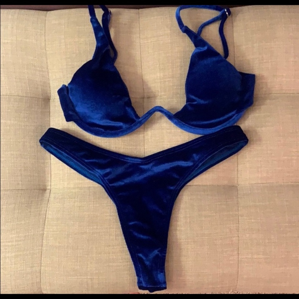 Velvet Blue Bikini